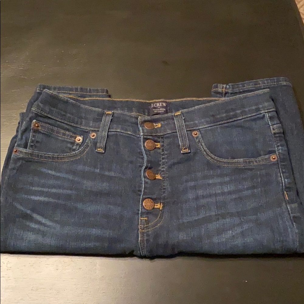 J. Crew button fly jeans